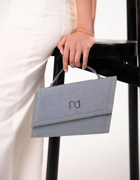 DENIM CROSSBODY BAG